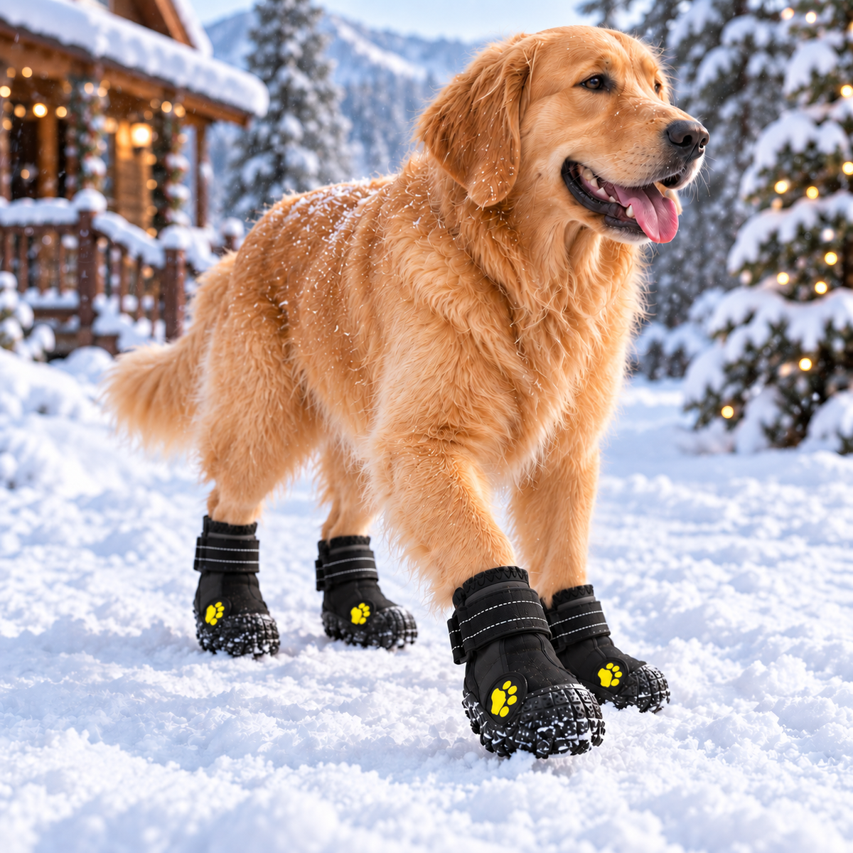 Protective All-Terrain Dog Boots