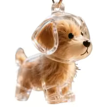 3 Mini Me Pup Keychains